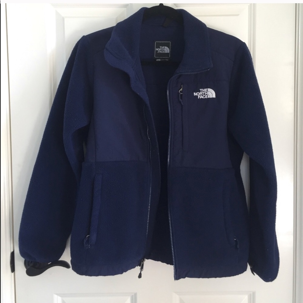 Navy blue North Face Denali (small)